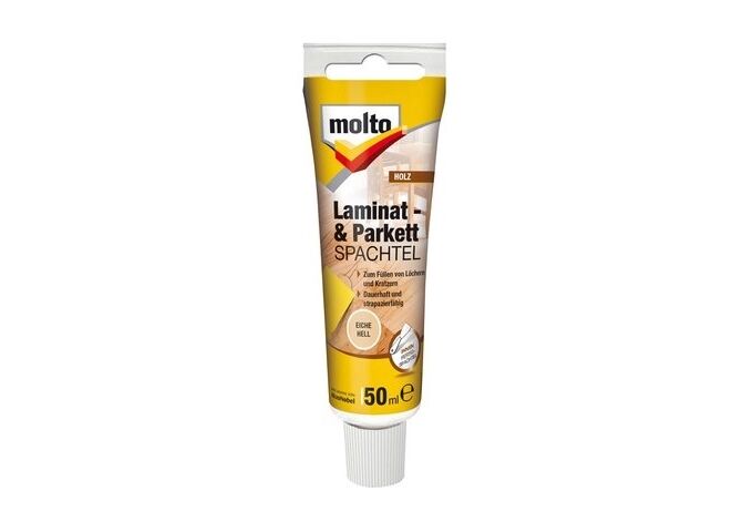 Molto Laminat & Parkett Spachtel 50 ml, Eiche hell