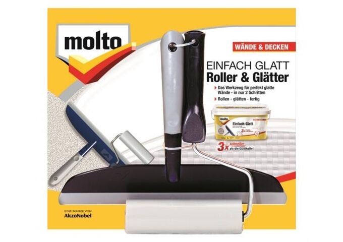  Molto Einfach Glatt Roller und Glätter