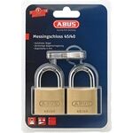 Abus Messing-Hangschloss gleich- schließend 45/40 Twins