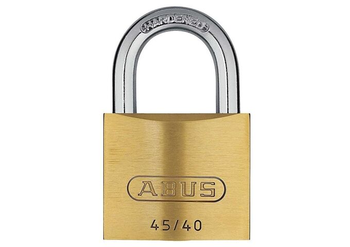 Abus Messing-Hangschloss mit 5 Schlüssel45/40 5 Schl. S