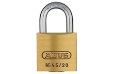 Abus Messing-Hangschloss gleich- schließend 45/20 Tripl