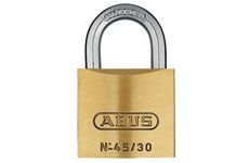 Abus Messing-Hangschloss gleich- schließend 45/30 Twins