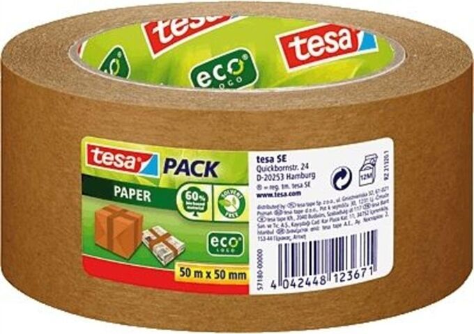  tesa - Pack aus Papier 50m - 50mm braun