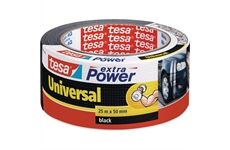 tesa Extra Power Universal 25m ;50mm schwarz