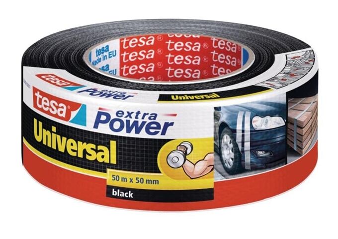 Tesa tesa Extra Power Universal 50m ;50mm schwarz