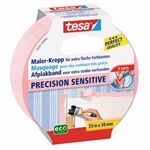 Tesa Malerband Tapeten rosa 25 m; 38 mm