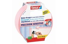 Tesa Malerband Tapeten rosa 25 m; 38 mm