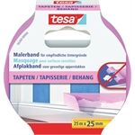 Tesa Malerband Tapeten rosa 25 m; 25 mm