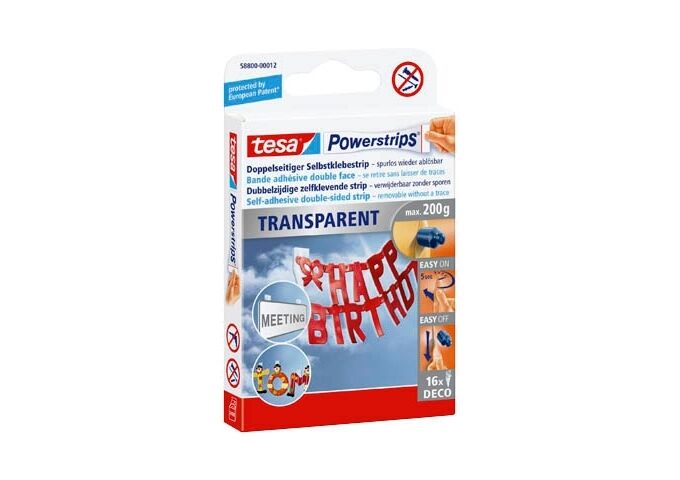 Tesa Power-Strips Deco 16 Strips