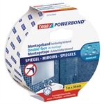 Tesa Powerbond® Montageband Spiegelbeids.kleb., 5m