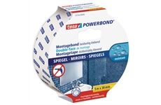 tesa Powerbond® Montageband Spiegelbeids.kleb., 5m