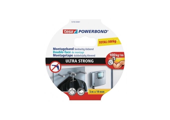 Tesa tesa Powerbond® Montageband Ultra Strong, 5 m ; 1