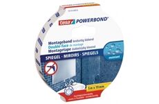 Tesa Powerbond® Montageband Spiegelbeids.kleb., 5m