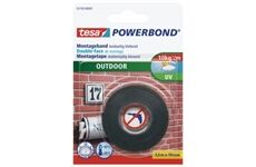 tesa Powerbond® Montageband Outdoorbeids.kleb., 1,