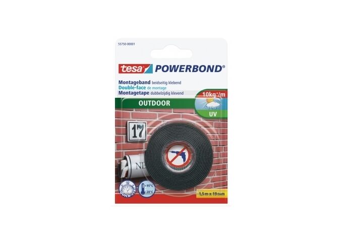  tesa Powerbond® Montageband Outdoorbeids.kleb., 1,