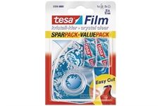 Tesa Film krist-klar 10m-15mm 2 Ro.mit transp. Han