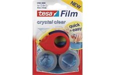Tesa Mini Abroller mit 2 x kristall-klar 10m