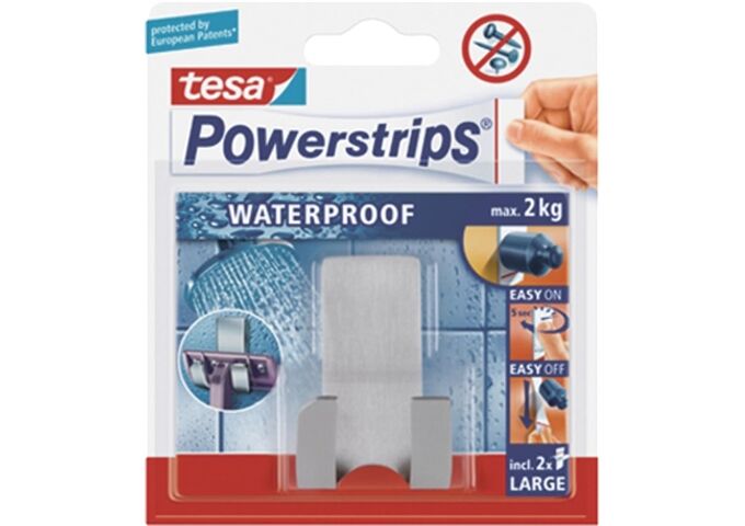 Tesa Powerstrips® Waterproof Rasierhalter Zoom, Me