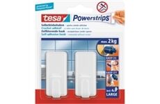 Tesa Powerstrips® Haken Large Classic, weiß 2 Stück