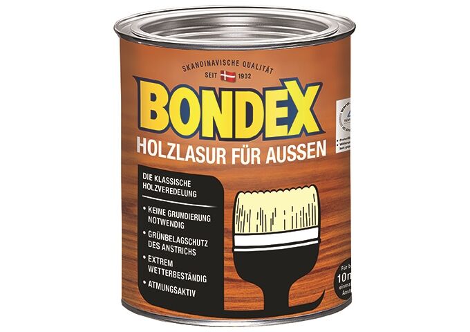 Bondex Bondex Holzlasur für Außen 0,75 L Rio Palisander