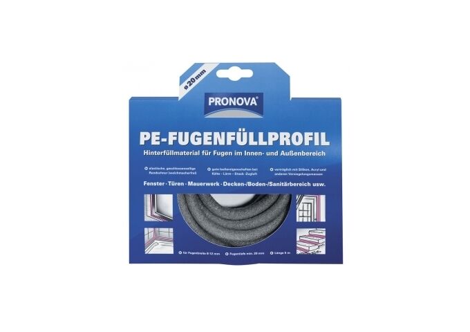 Pronova PE-Fugenfüllprofil Ø 20 mm, 5 m