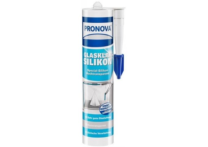 Pronova PN Glasklarsilikon 300 ml, Glasklar