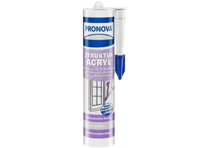 Pronova PN Struktur-Acryl 300 ml, Weiß