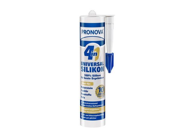 Pronova Pronova Universalsilikon 4in1 300 ml schwarz