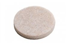 Metafranc Parkettgleiter selbstklebend 25 mm,beige, 9 St.