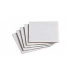 Metafranc Filzzuschnitt 100x100 mm, weiss, 5St.
