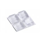 Metafranc Anit-Rutsch Pads klar 20x20 mm, 8 St.