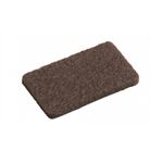 Metafranc Filzgleiter selbstklebend 22x36 mm,braun, 8 St.