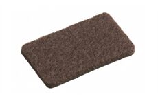 Metafranc Filzgleiter selbstklebend 22x36 mm,braun, 8 St.