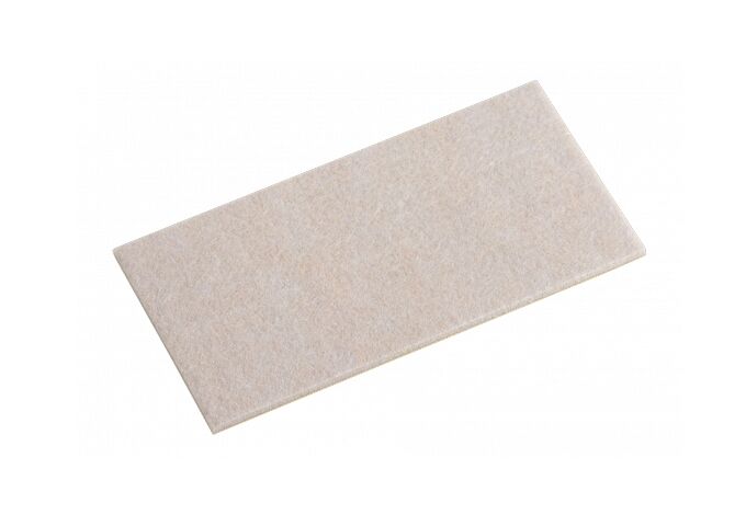 Metafranc Filzzuschnitt 100x200 mm, beige, 1St.