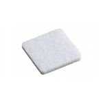 Metafranc Filzgleiter selbstklebend 25x25 mm,weiss, 9 St.