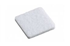 Metafranc Filzgleiter selbstklebend 25x25 mm,weiss, 9 St.