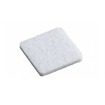 Metafranc Filzgleiter selbstklebend 32x32 mm,weiss, 6 St.