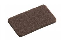 Metafranc Filzgleiter selbstklebend 22x36 mm,braun, 40 St.